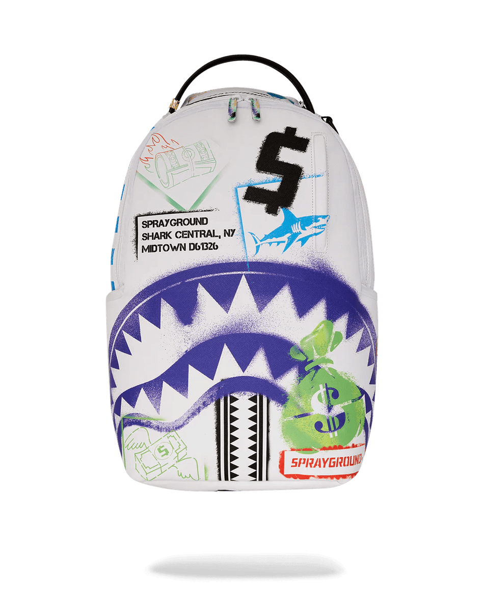 Sprayground Hai Sentral Utskjæring For Storhet Dlxsv Ryggsekk 99000