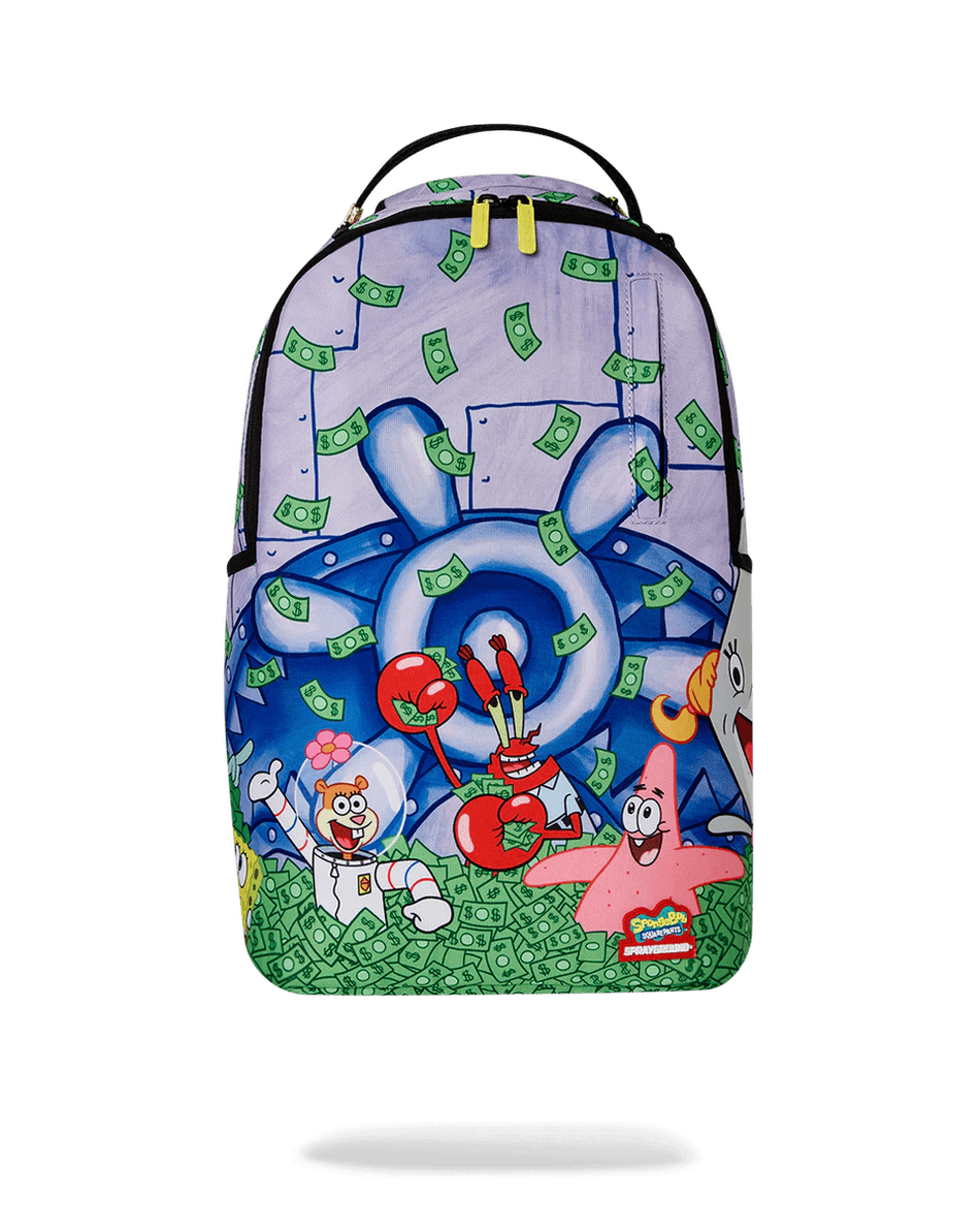 Sprayground Spongebob Crew Penger Bad Dlxr Ryggsekk 99000