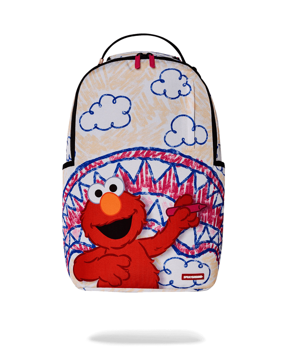 Sprayground Elmo's World Shark Sketch Nahrbtnik 99000