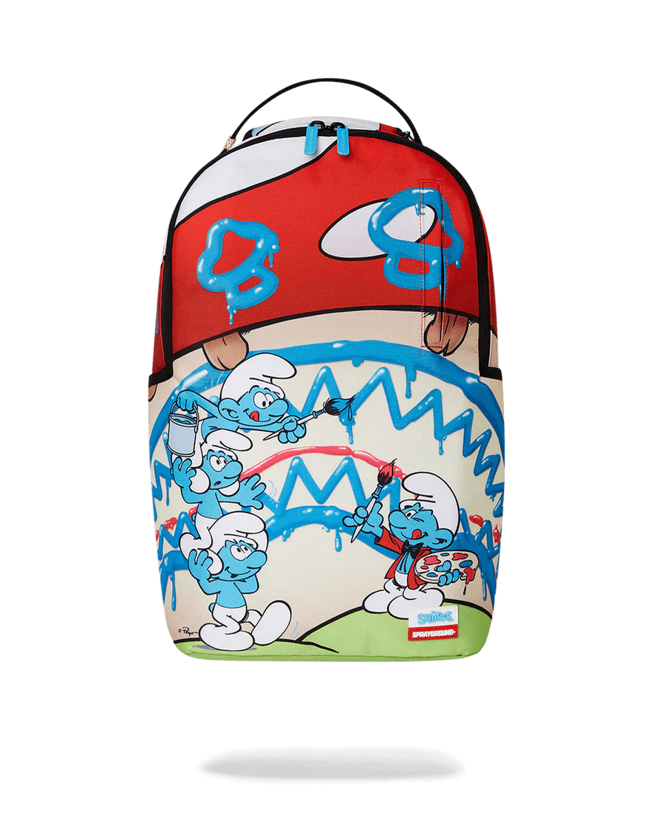 Sprayground Smurfs Umetnost Zabava Nahrbtnik 99000