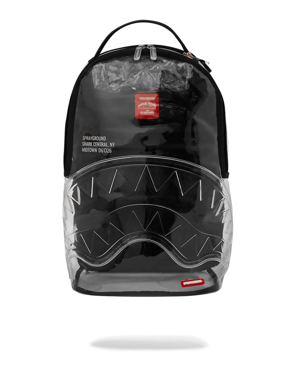 תיק גב שקוף של Sprayground - כריש מרכזי 99000