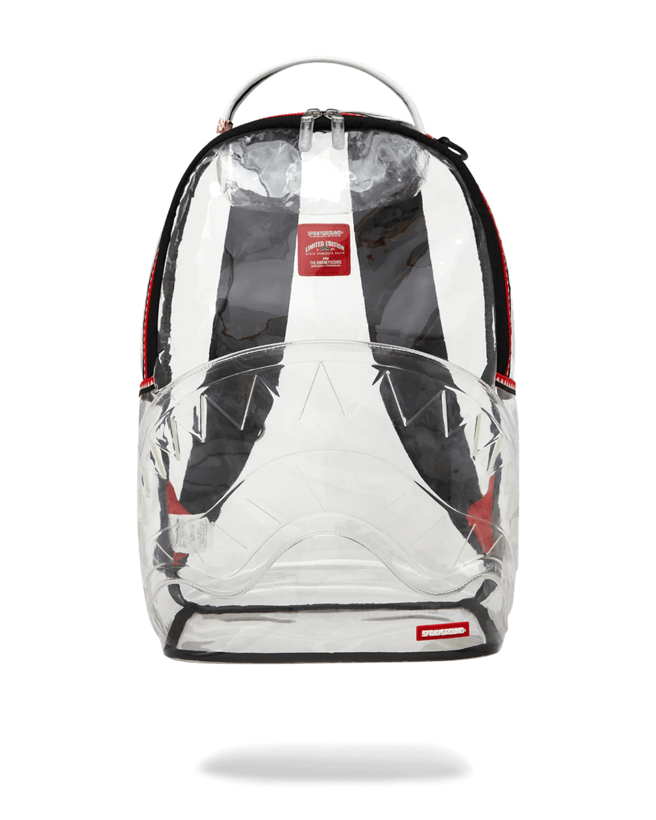 スプレイグラウンド 100% クリアバックパック シャーク 99000