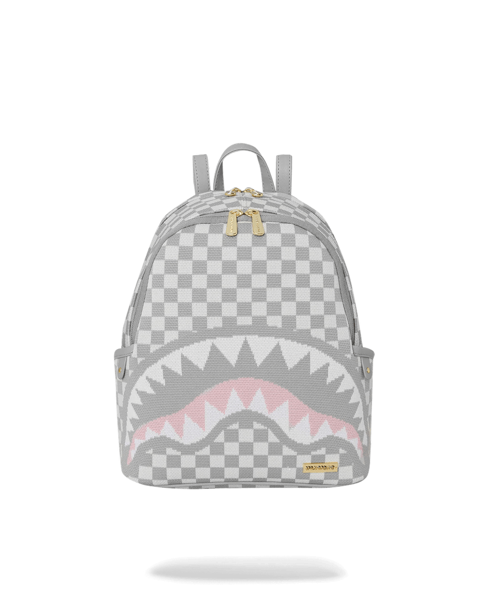 Sprayground πλεκτοί καρχαρίες στο Παρίσι σε κρέμα άγριο σακίδιο 99000