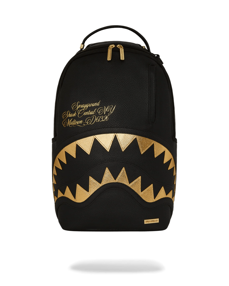 спрейграунд акула центральный позолоченный укус рюкзак 99000