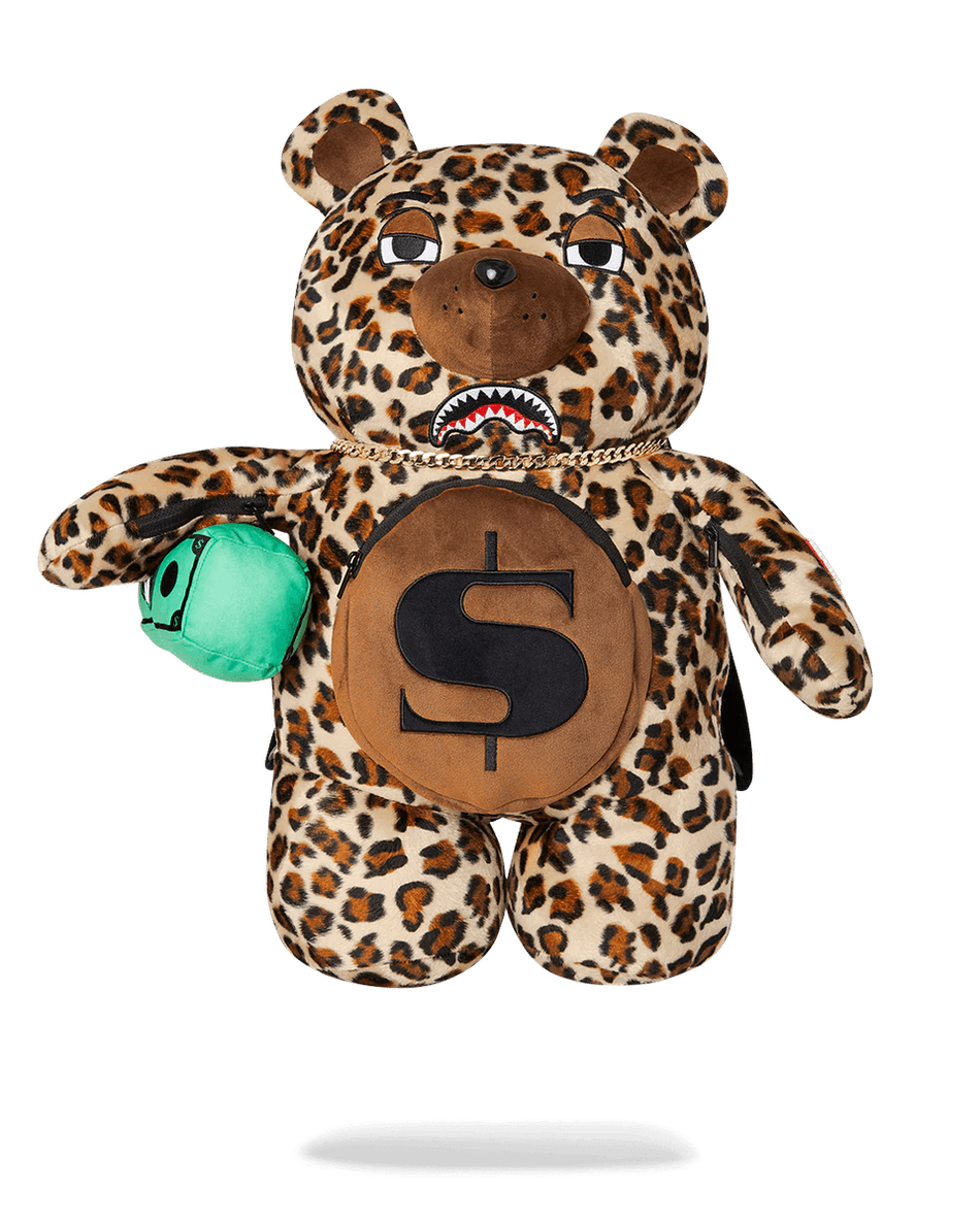 Sprayground Kloret Opp Moneybear Ryggsekk 99000