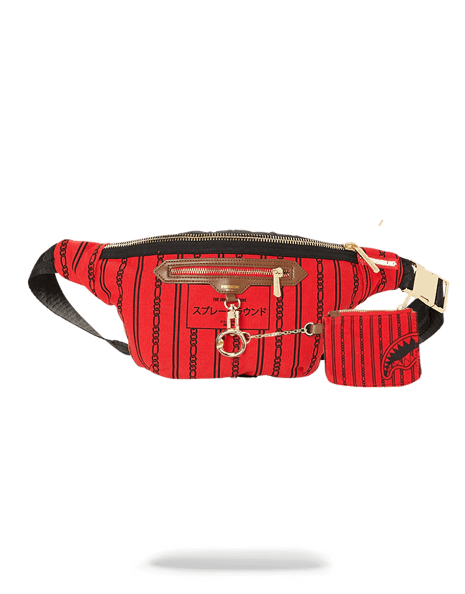 Sprayground Obrnuti Morski Psi U Parizu Crossbody (crvena) 99000