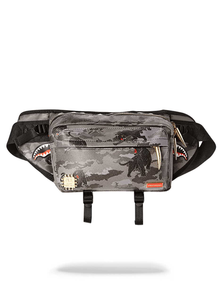 Sprayground BLACK PANTHERA CAMO CROSSBODY 99000