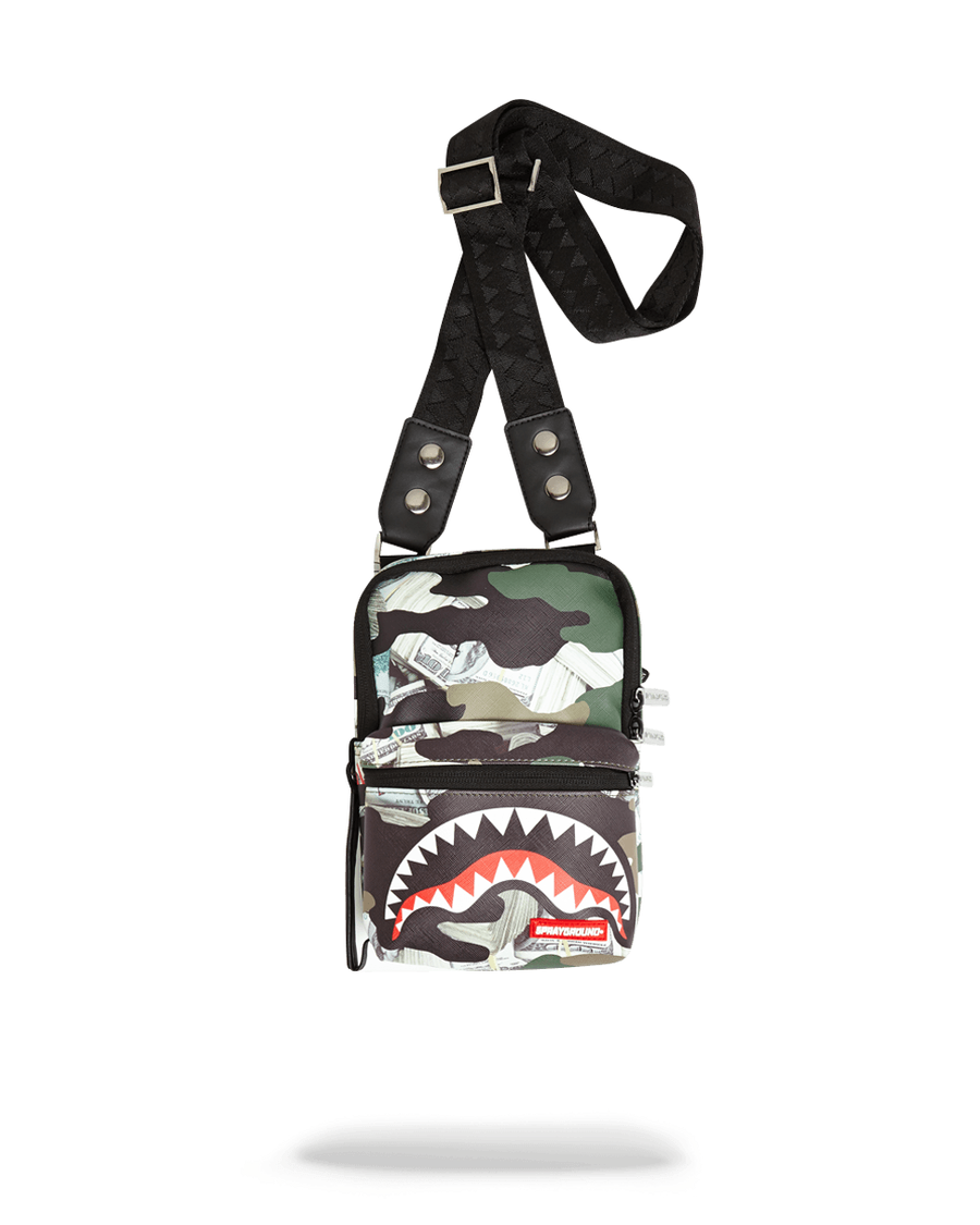 Sprayground Camo Penge Haj Slynge