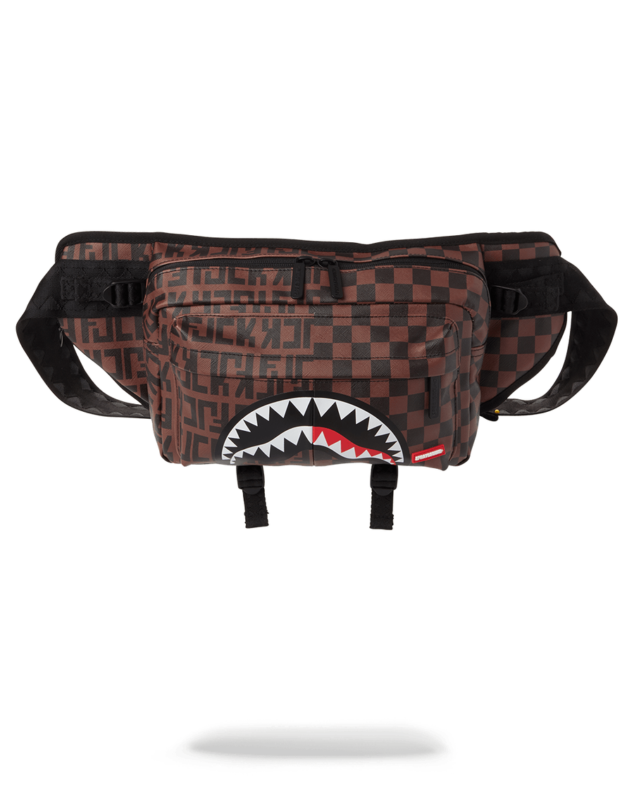 Sprayground Cargo Crossbody: Del Checken