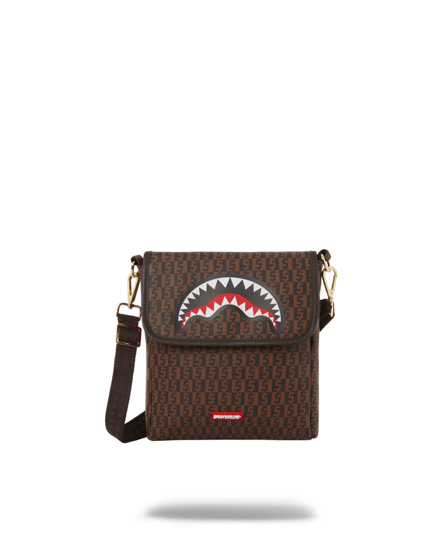 Sprayground Cashin Checkar Axelväska