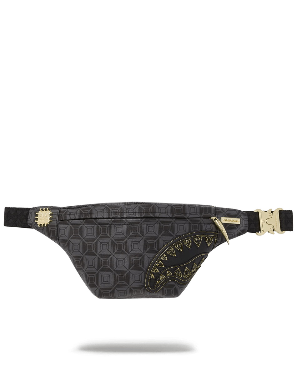 Sprayground OBSIDIAN STUNNER A.i.6 SANDFLOWER COLLAB SAVVY CROSSBODY 99000