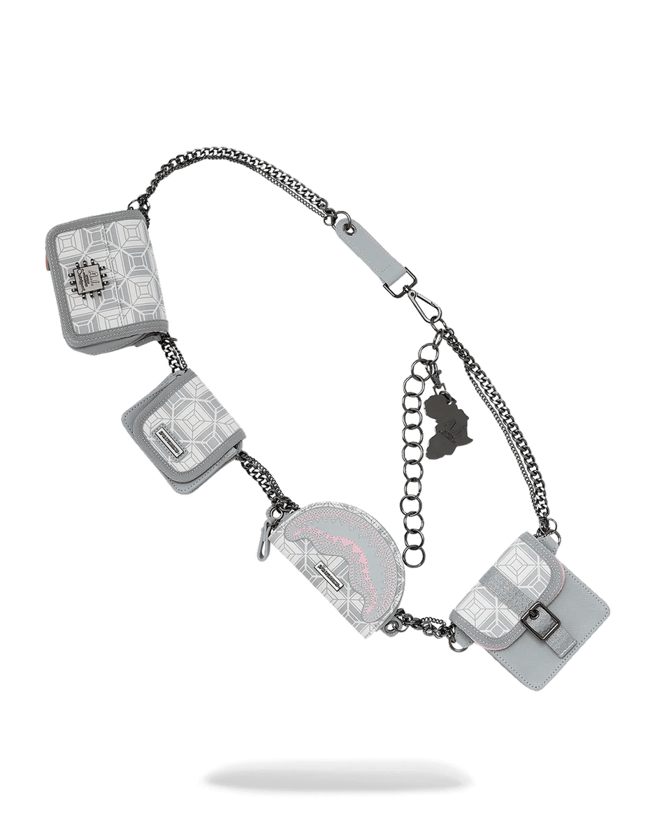 Sprayground A.i.8 Afrikansk Intelligens Bestilt & Opptatt Charm Midjebelte 99000