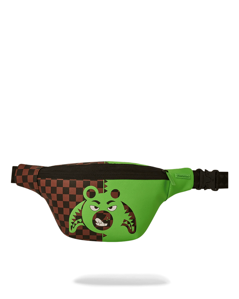 Sprayground Zeleni Novčani Medvjed Pametna Crossbody 99000