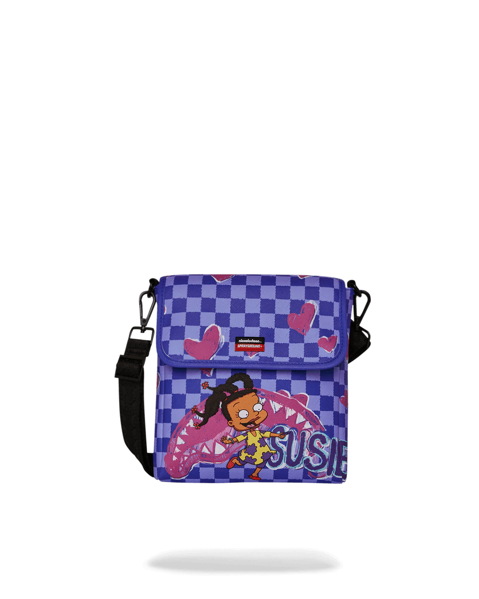 Sprayground Rugrats Susie Pastelka žralok Messenger Sling 99000