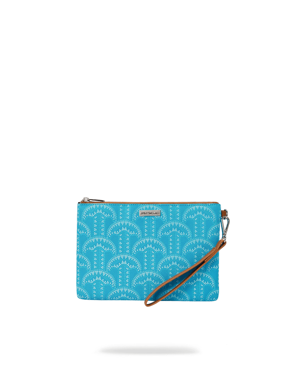 Sprayground ILLUCHAINS TURQ CROSSOVER CLUTCH 99000
