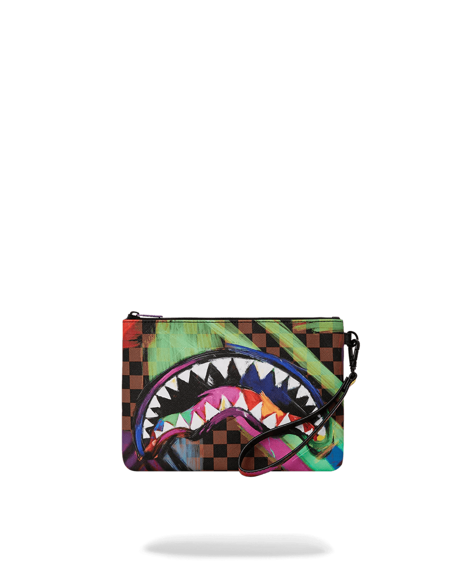 Sprayground Haie In Paris Stadt Streifen Crossover Clutch 99000