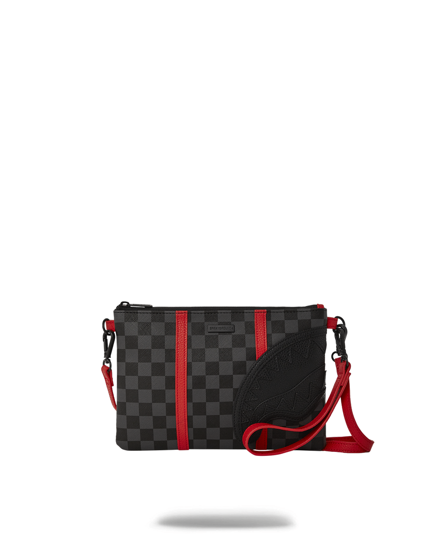 Sprayground Monaco Shark Club Crossover Clutch M/ Skulderrem