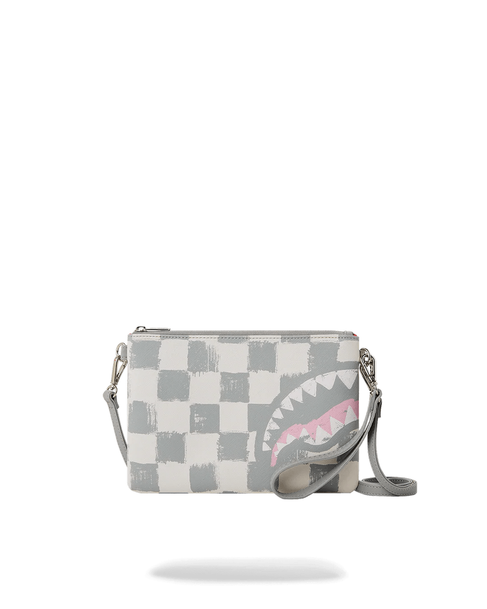 Sprayground VANQUISH CREAM CROSSOVER CLUTCH 99000