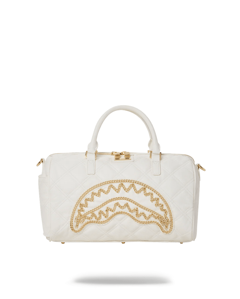 Sprayground Riviera Le Blanc Zlata Veriga Morski Pes Mini Torba 99000