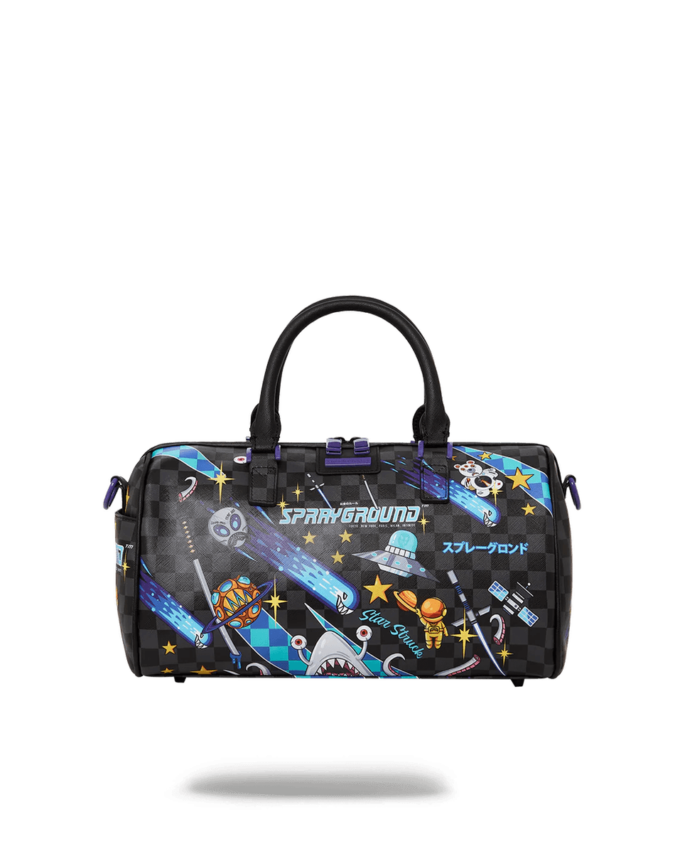 Sprayground WTF غزو الكائنات الفضائية حقيبة دفل صغيرة 99000