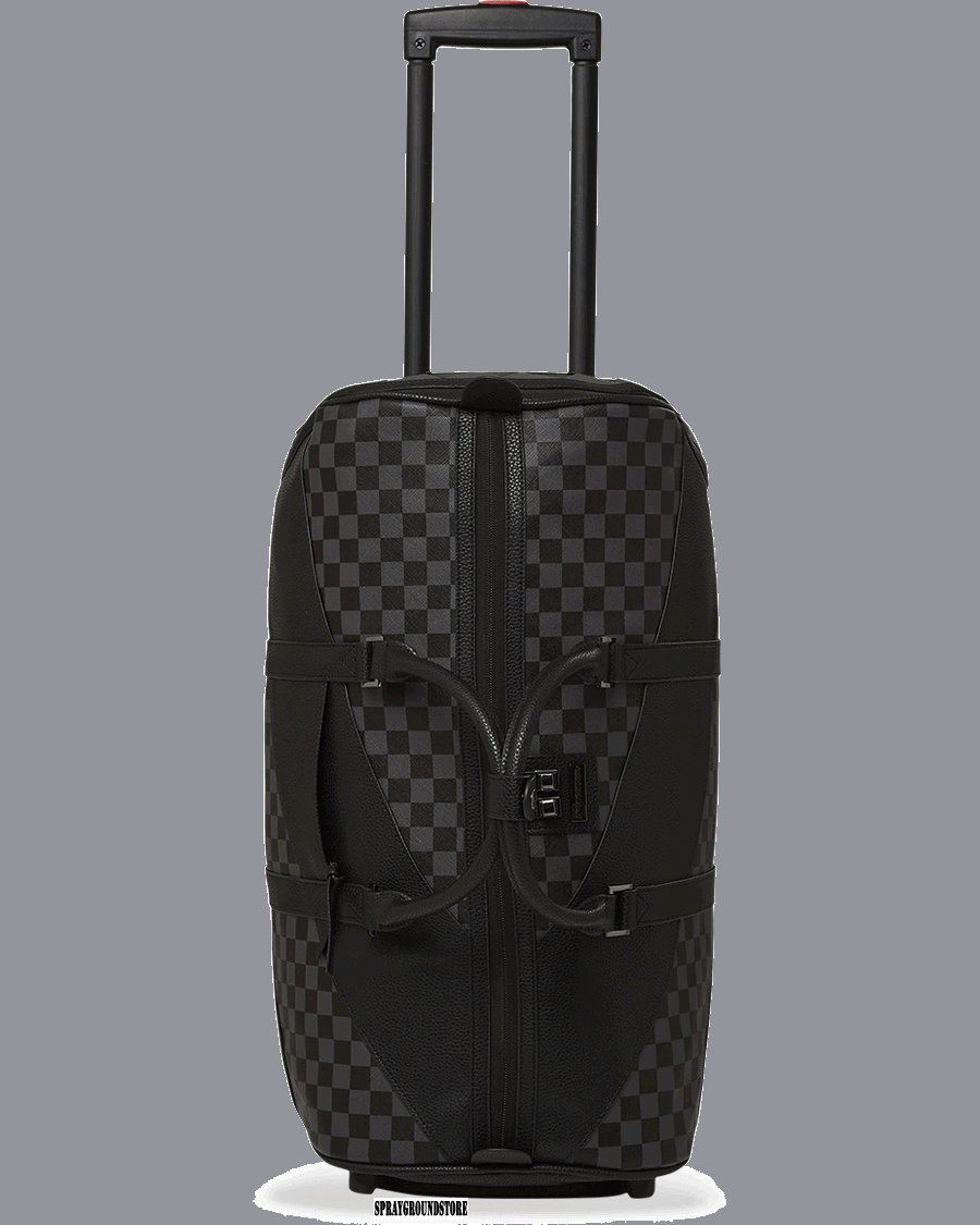 Sprayground Raceway Shadow Phantom Duffle Wheely
