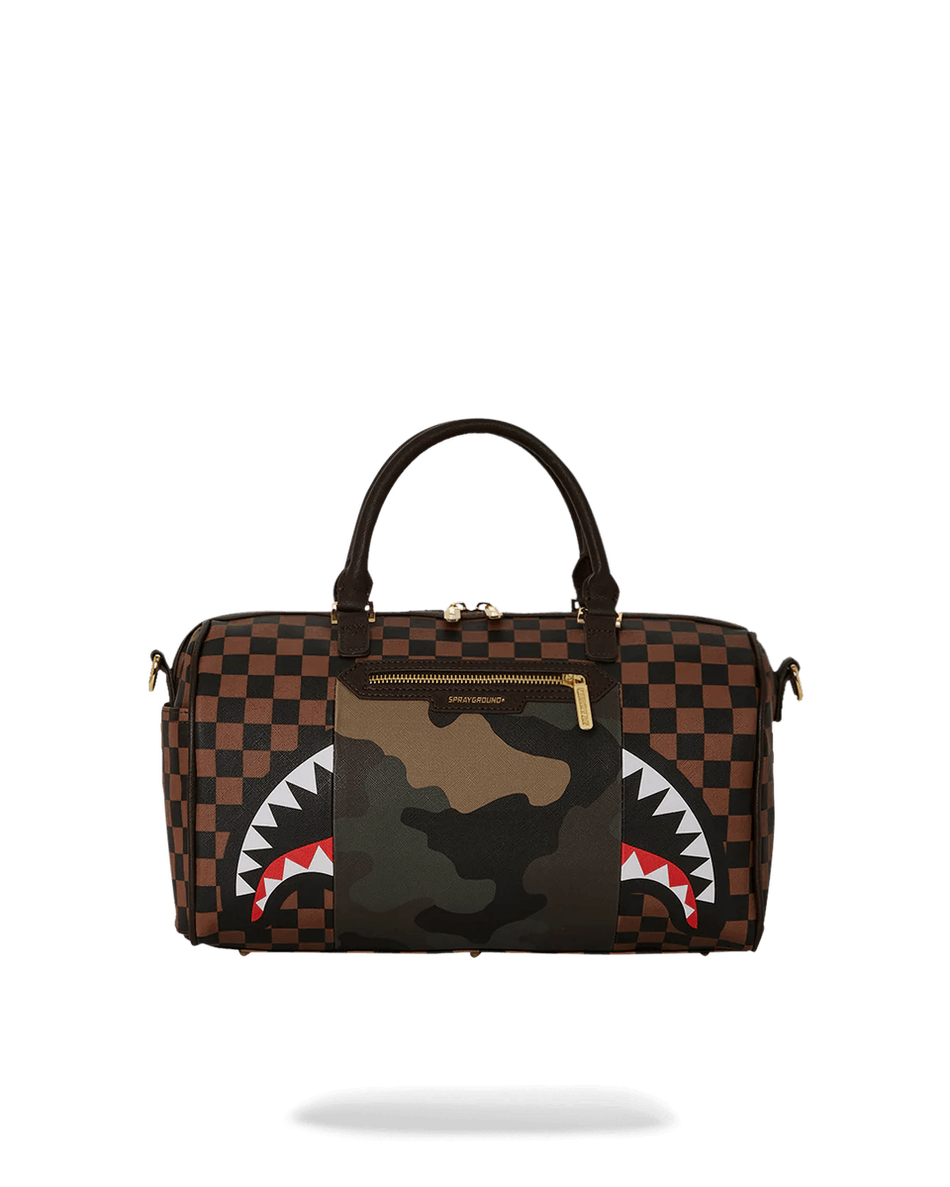 Sprayground Väline Kuldne Tõmblukk Tasku Haid Pariisis Mini Duffel 99000