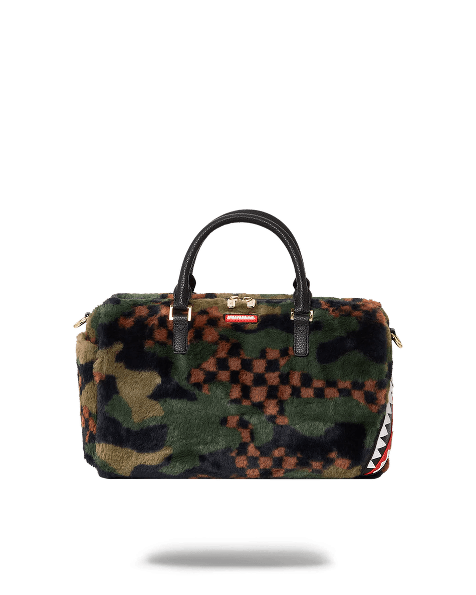 スプレイグラウンド ビッグスカイ ファー シャーク ミニ ダッフル 99000