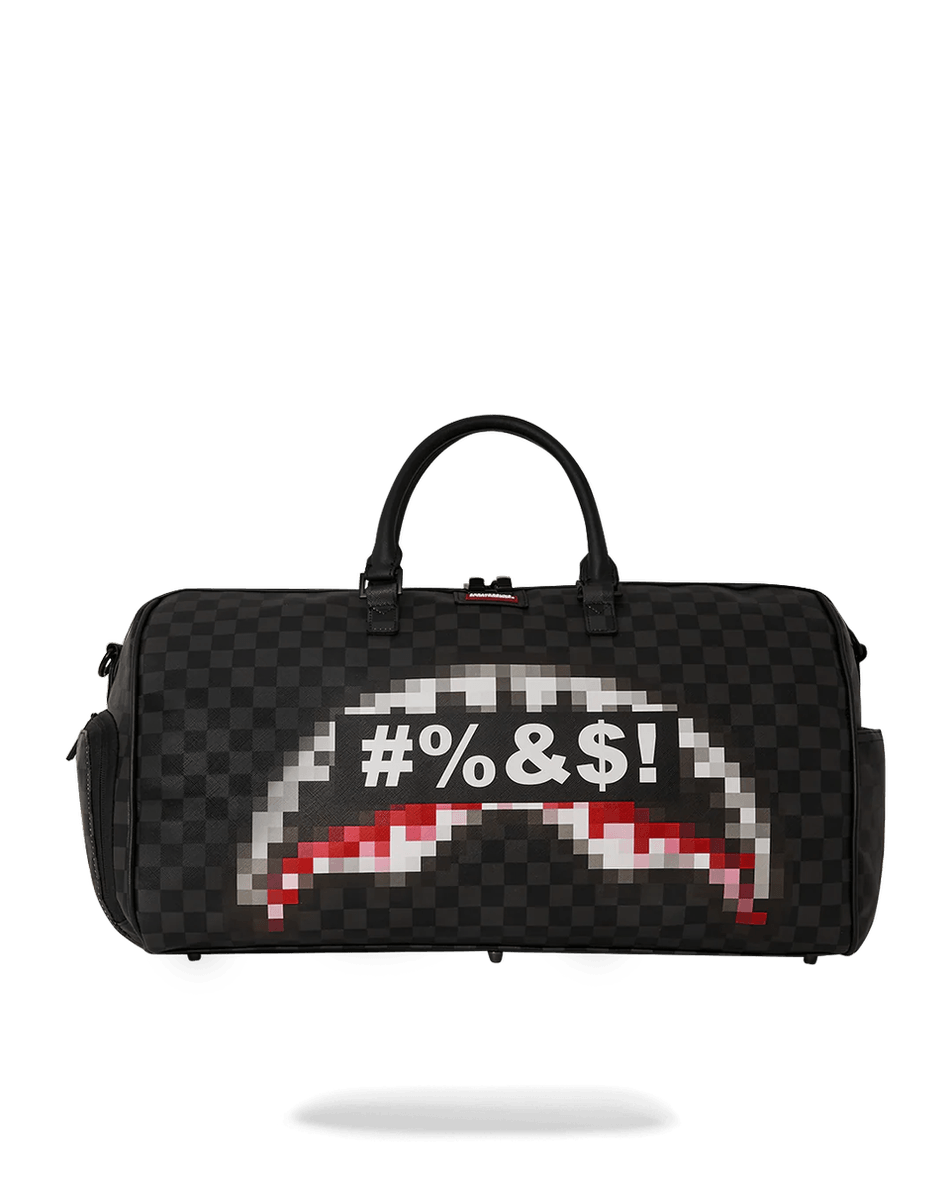 Sprayground 'ما هذا البيب' حقيبة دوفيلي قرش 99000