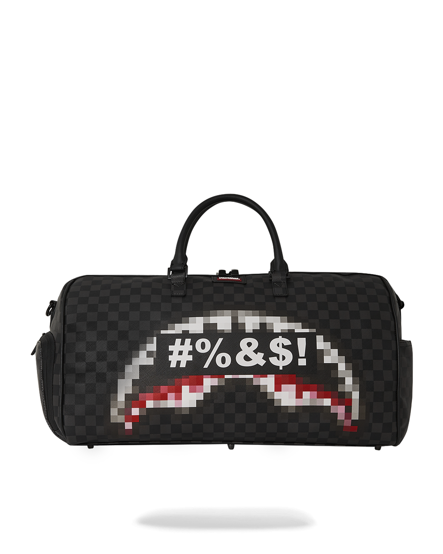 Sprayground „What The Beep“ Hai-Reisetasche
