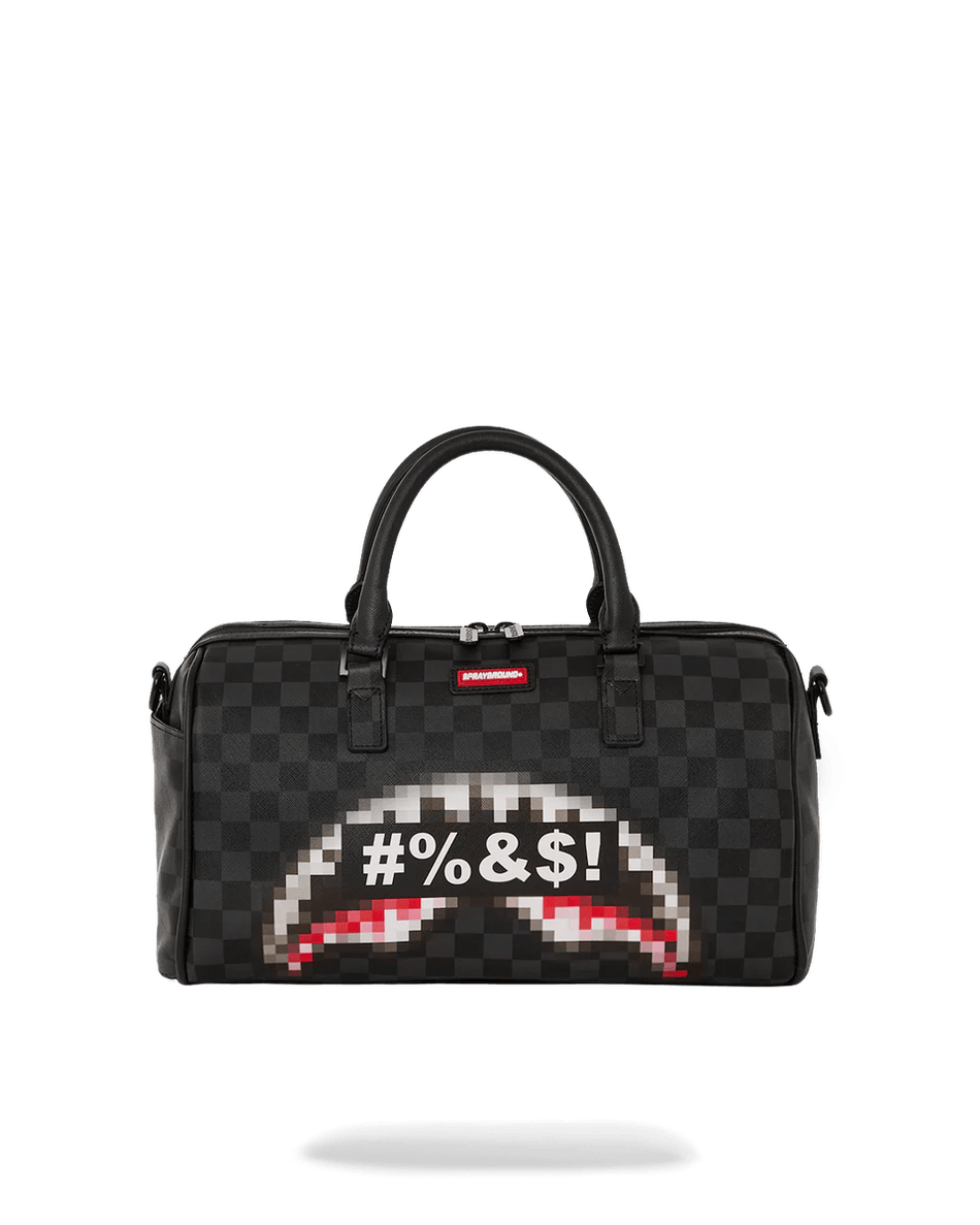 سبراي غراوند 'ما هذا البيب' حقيبة دفل صغيرة على شكل سمكة قرش 99000