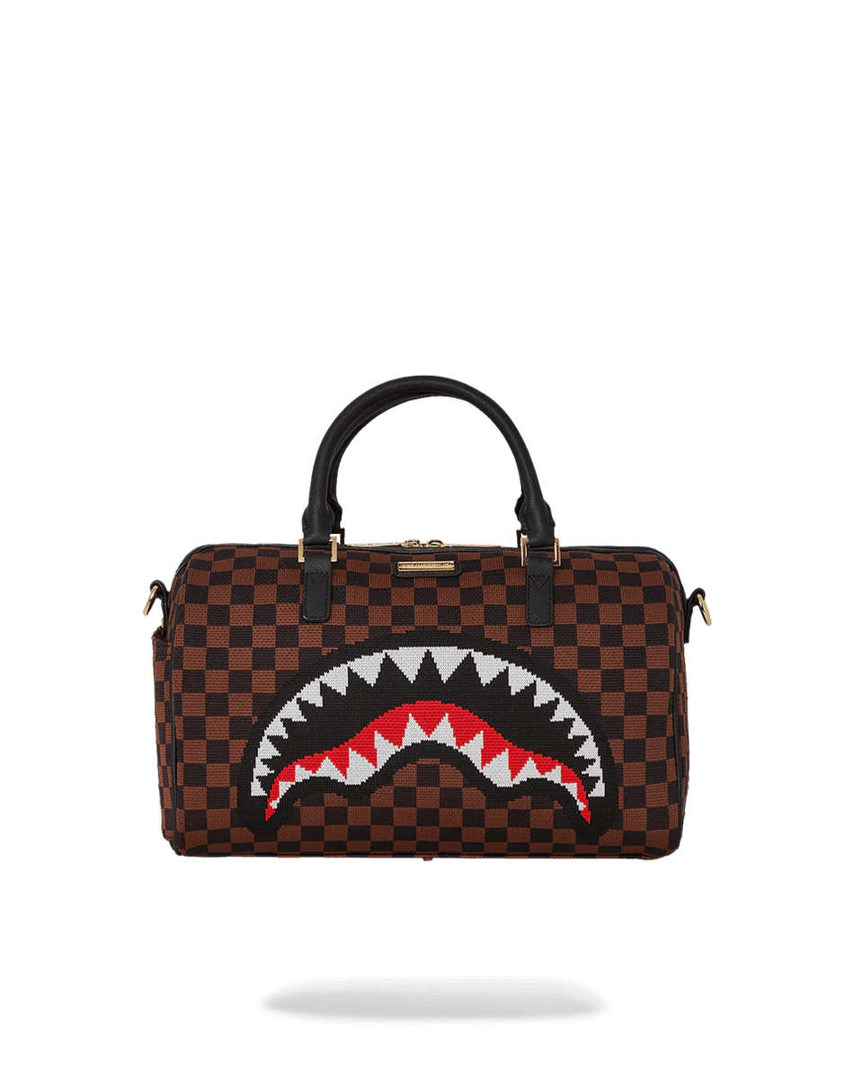 Sprayground Kyotoknit أسماك القرش في باريس حقيبة دفل صغيرة 99000