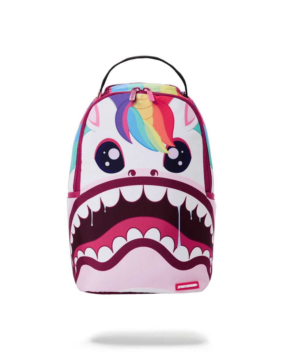 حقيبة ظهر ميني من سبراي غراوند على شكل سمكة قرش وحيد القرن 99000