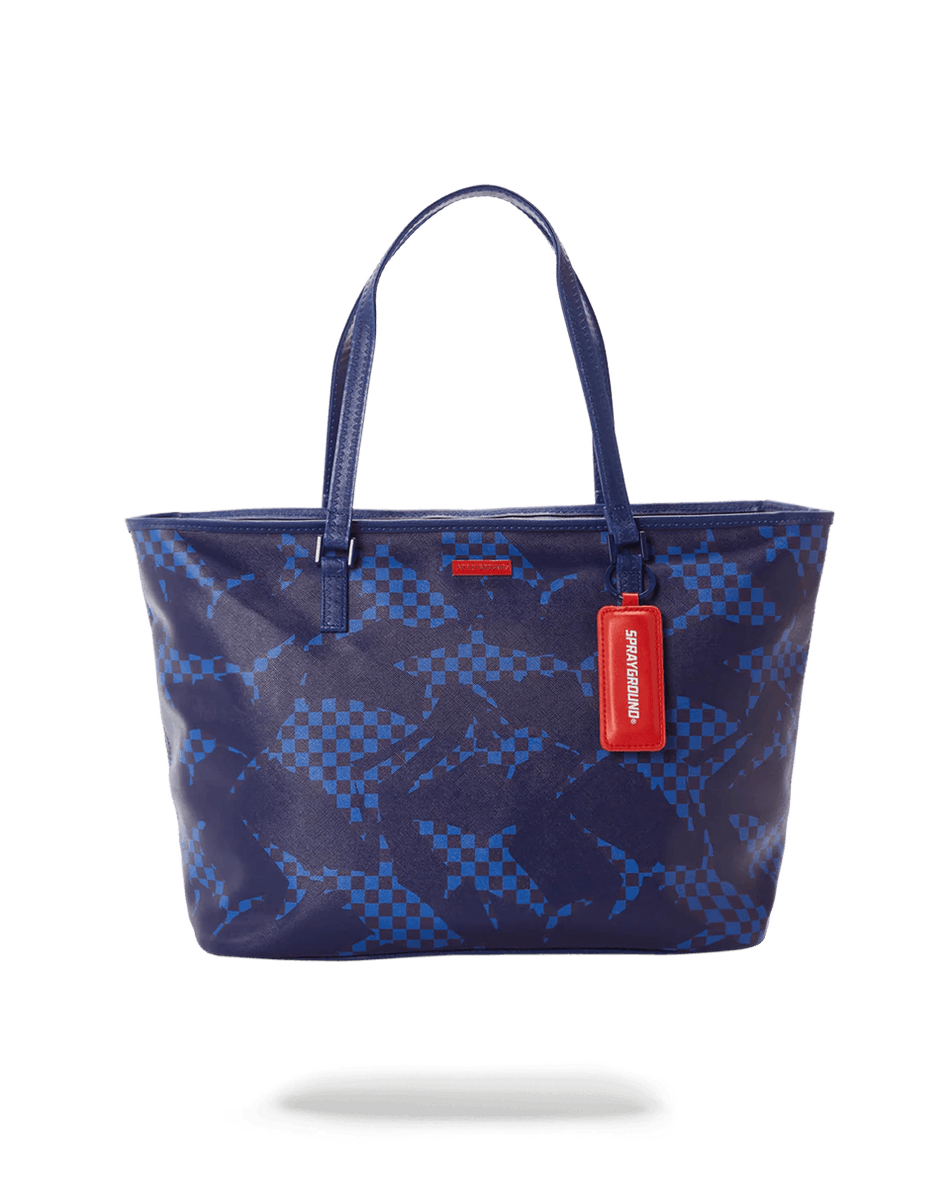 Sprayground Shark Check (sininen) Laukku 99000