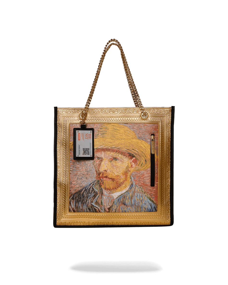 Sprayground Met Van Gogh Inramad Självporträtt Tote 99000