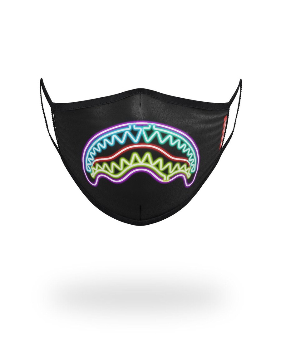 Masque Moulant Requin Néon Sprayground