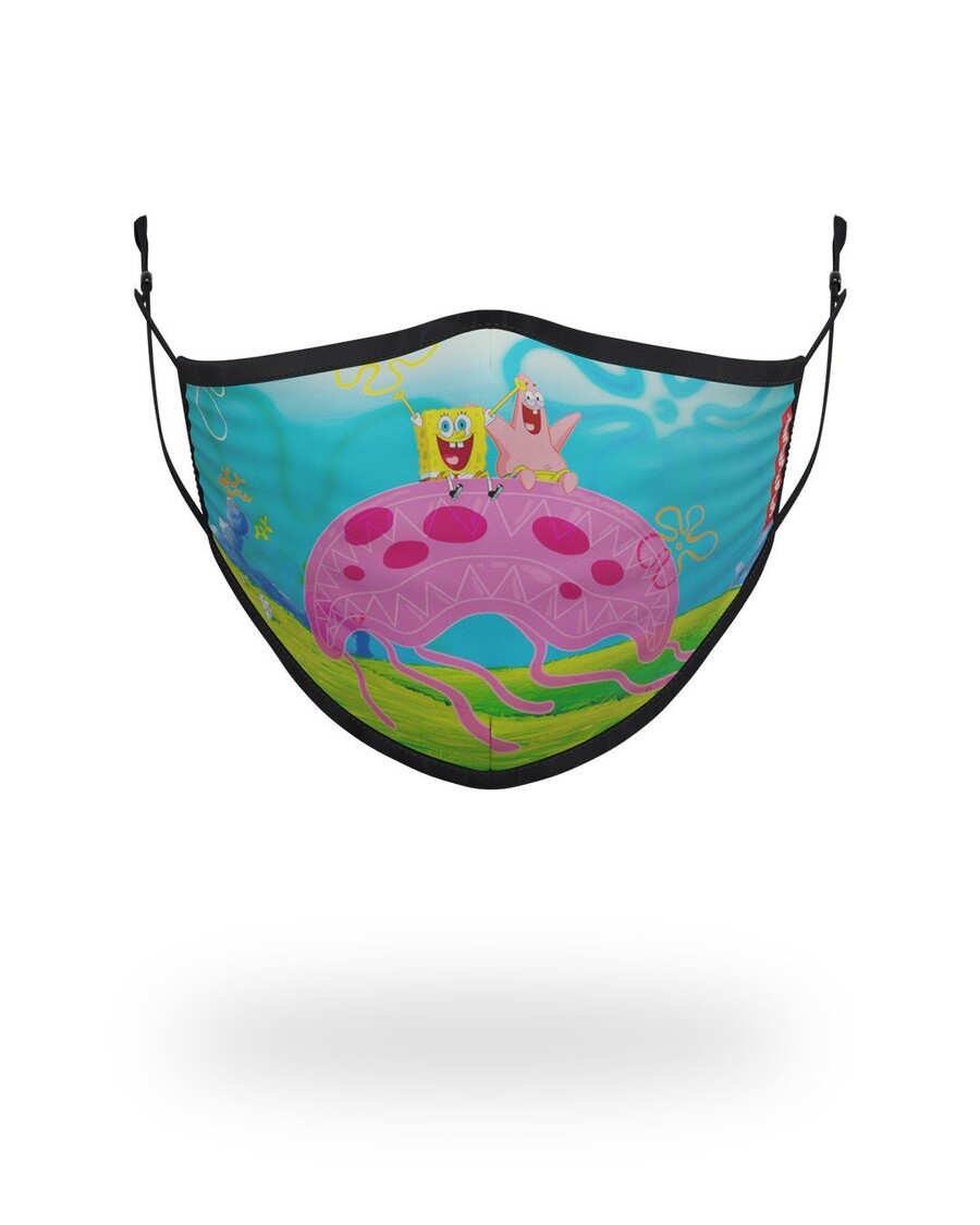 Sprayground Bob L'éponge Adulte Jelly Shark Forme Ajustée Couvre-visage