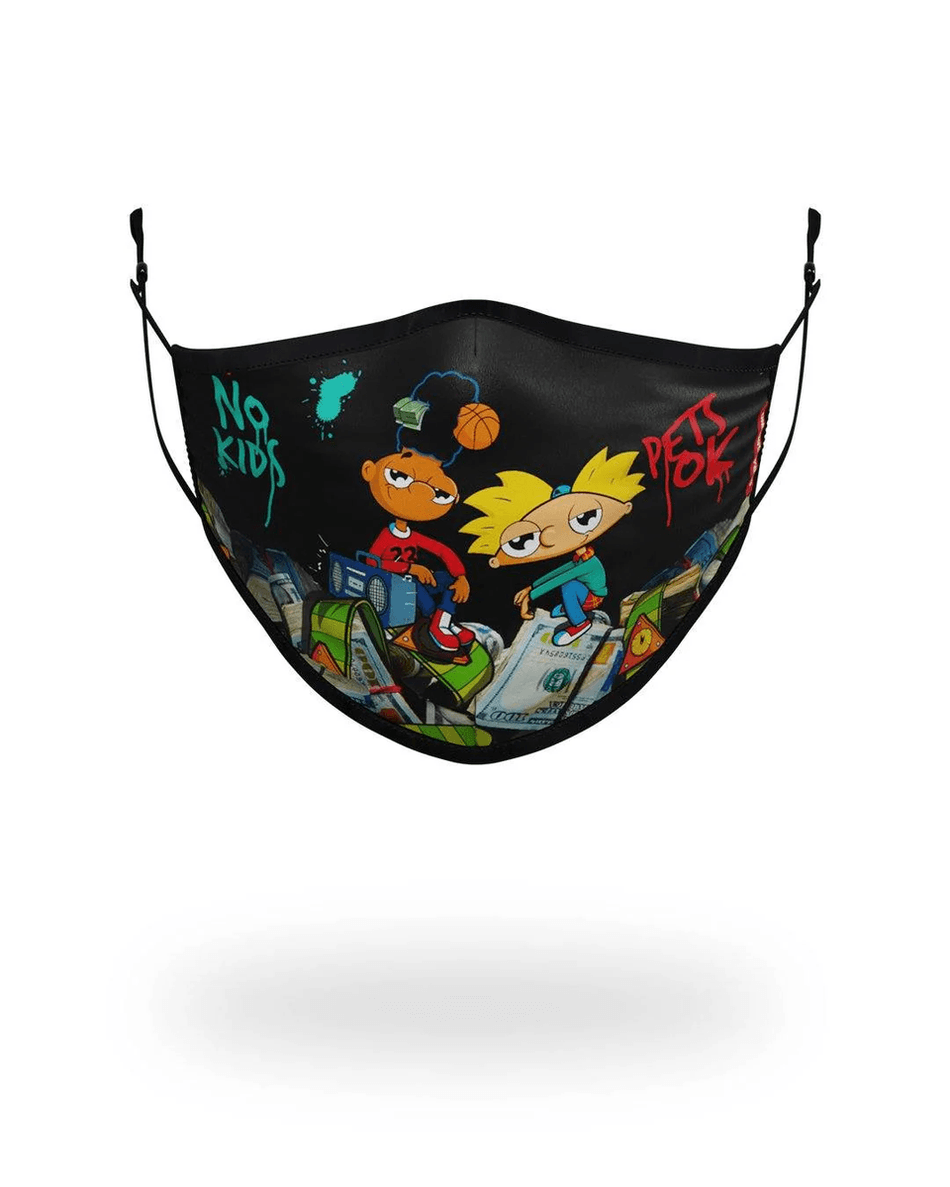 Sprayground Odrasli Hey Arnold Novčane Hrpe Oblikovana Maska Za Lice 99000