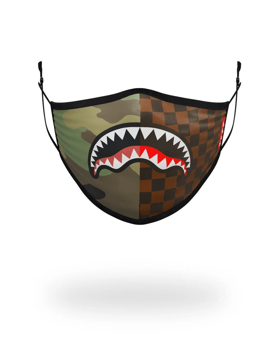 Sprayground Odrasli Provjere & Kamuflažni Oblikovani Zaštitni Maska 99000