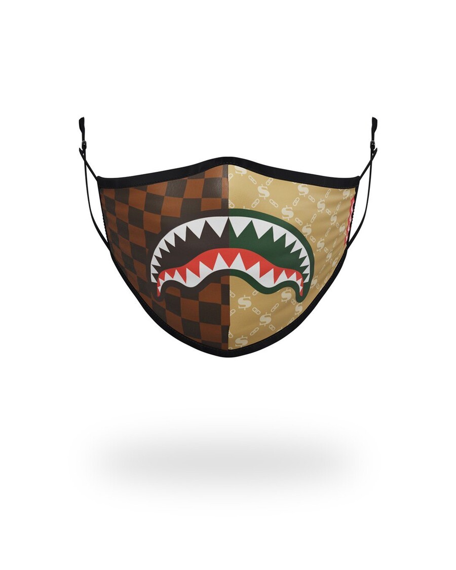 Masque Ajusté Pour Enfants Sprayground : Paris Vs Milan