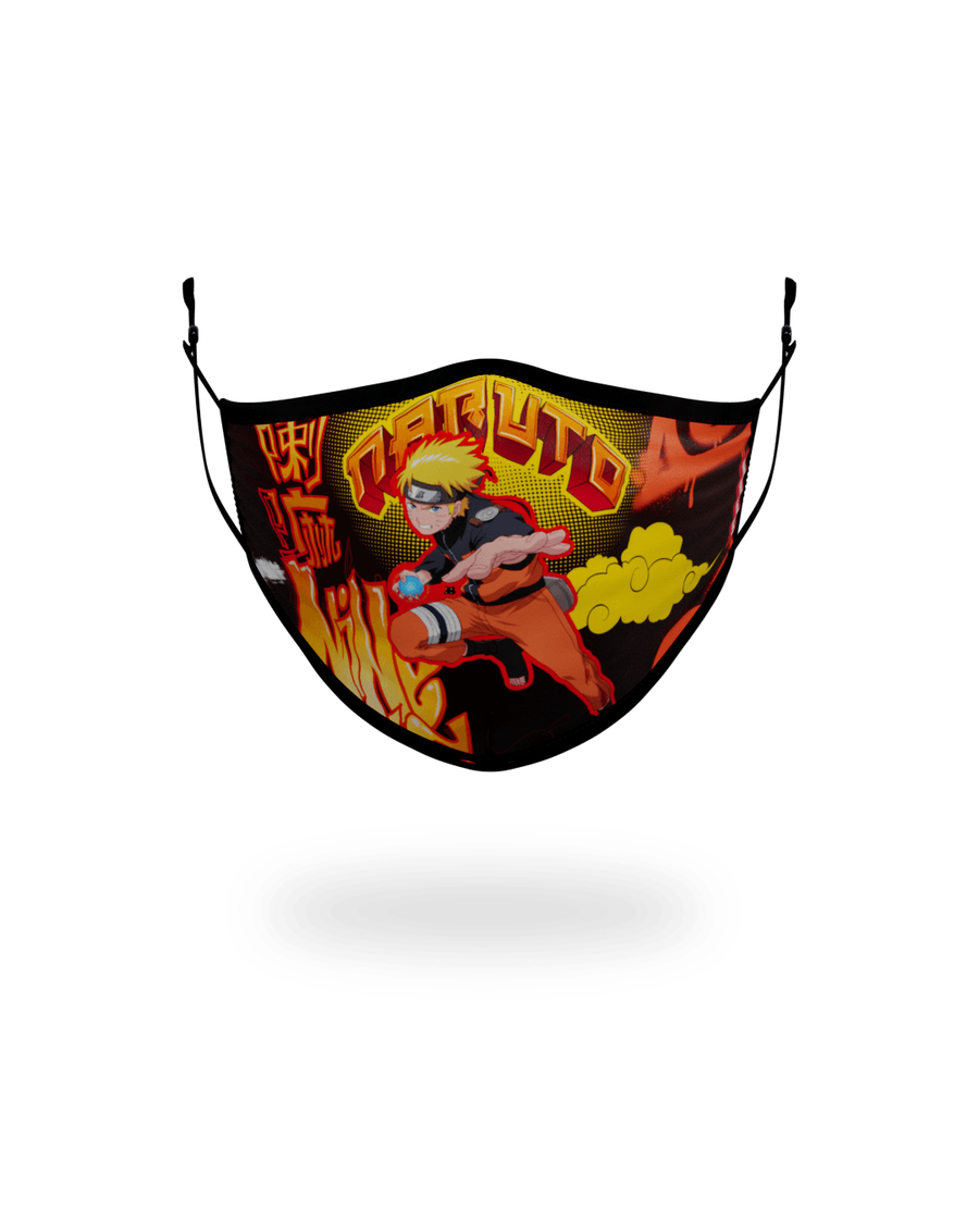 Sprayground Naruto Adulto ナルト Máscara Facial Ajustada Ao Formato