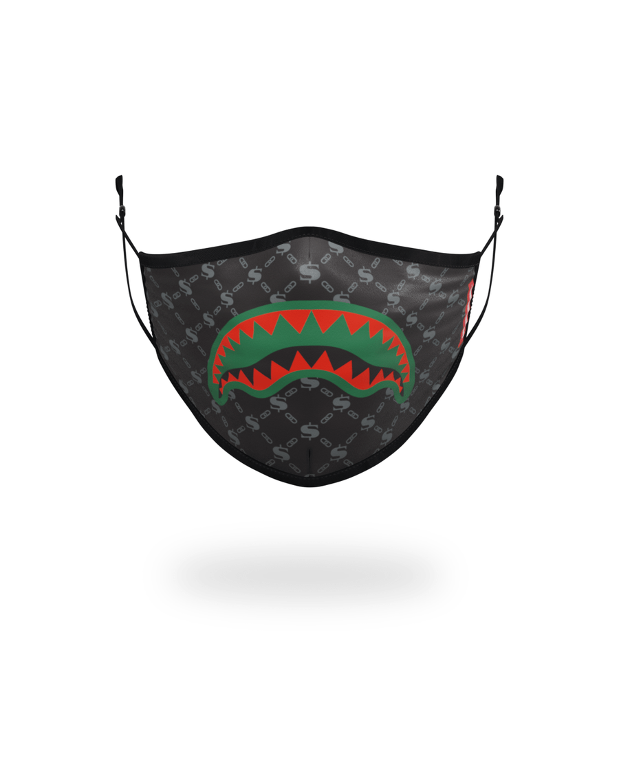 Máscara Facial Moldável Sprayground Spucci Adulto (preta)