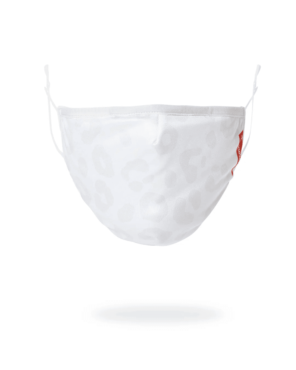 Sprayground Maska Za Lice Od Poliestera S Motivom Snježnog Leoparda 99000