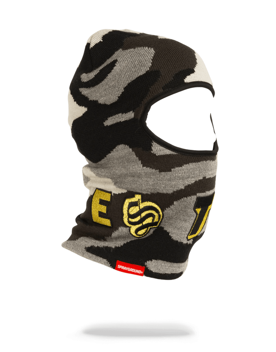 Sprayground καταστρέφει μάσκα σκι (χρυσό καμουφλάζ) 99000