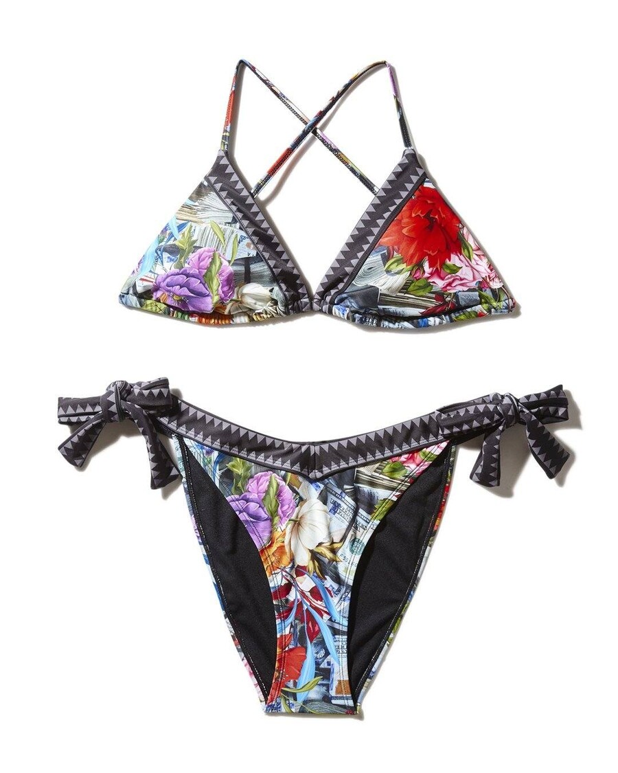 Sprayground Bikini S Cvetličnim Denarjem