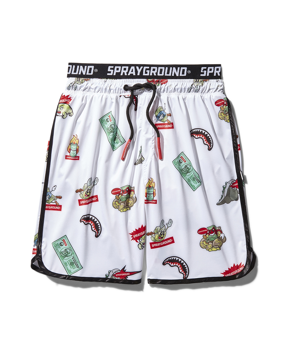 Sprayground Patch All-in Corto Maillot De Bain (blanc)