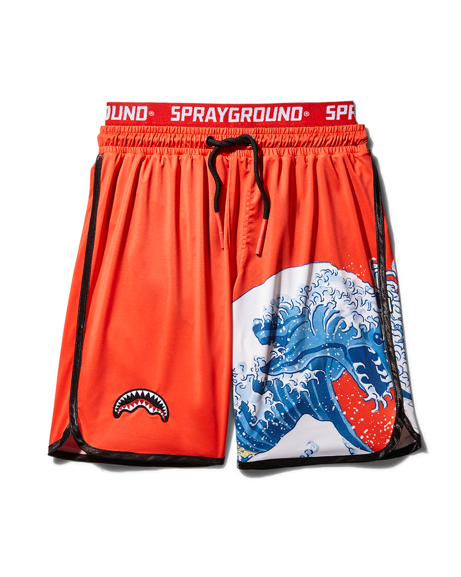 Sprayground Japan Wave Corto Maillot De Bain (rouge)