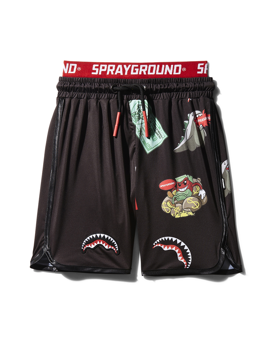 Sprayground Børn Lapper All-in Badebukser (sort)