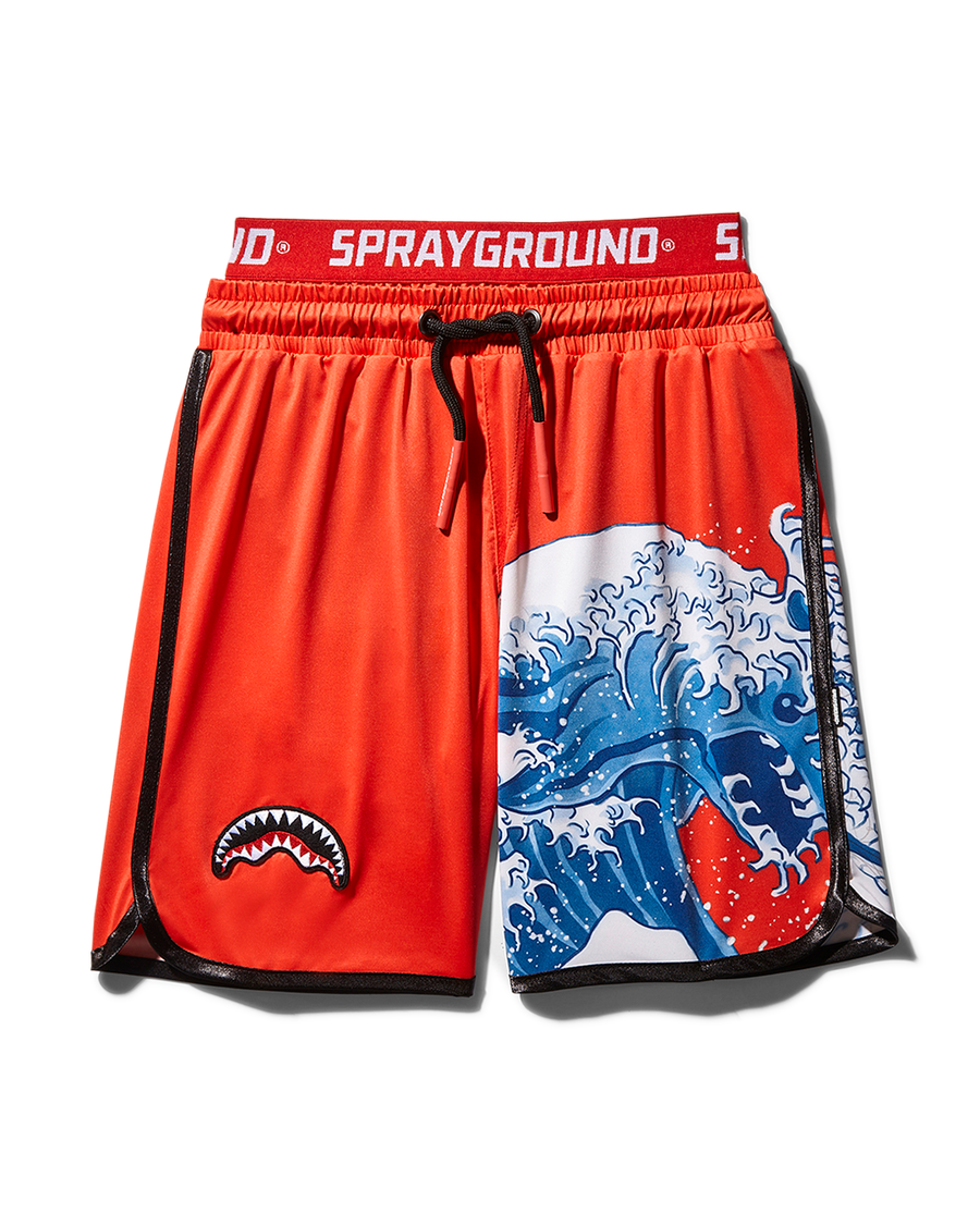 Sprayground Kids Japan Wave Badebukser (rød)