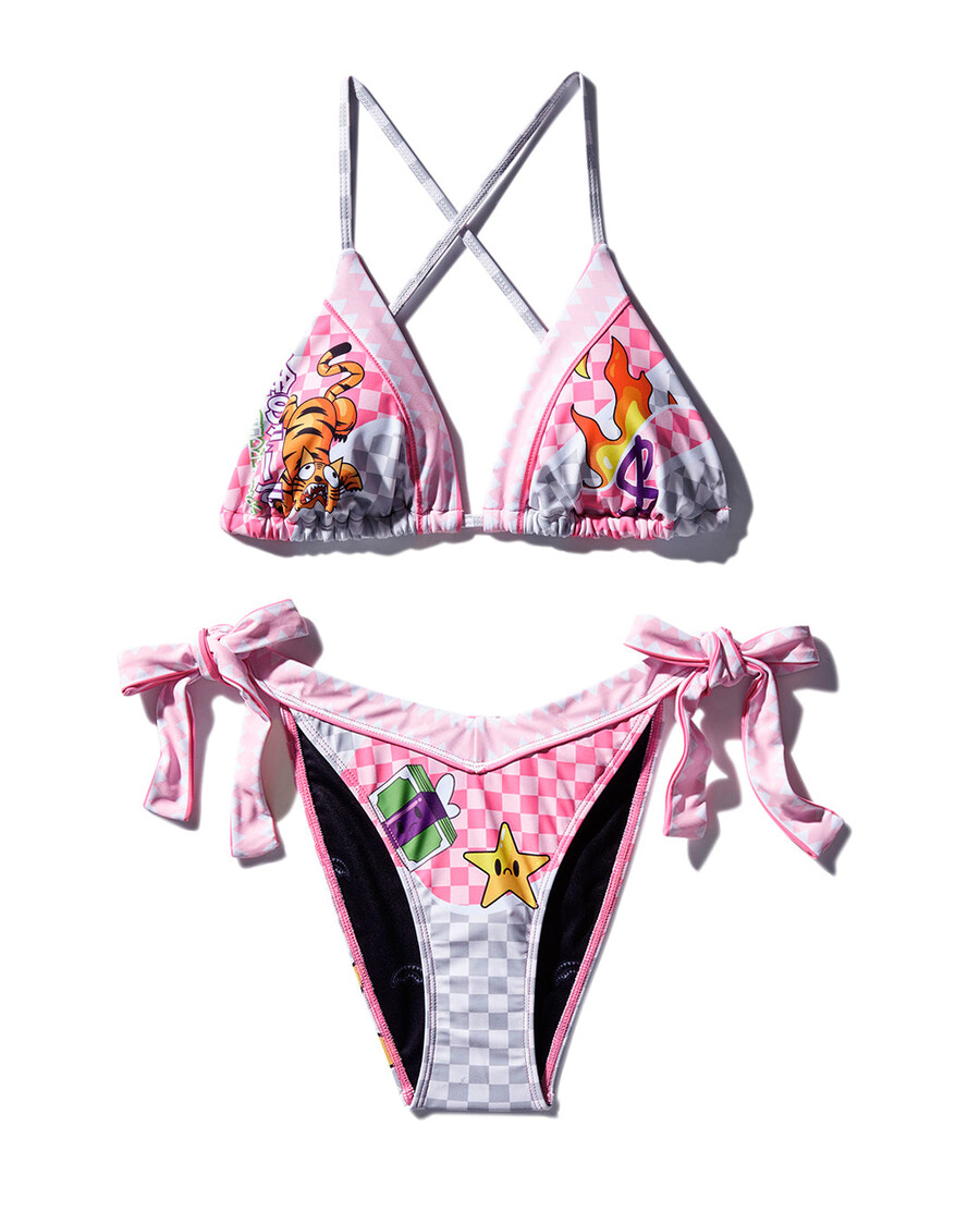 Purškiamas Wtf Art Bikinis