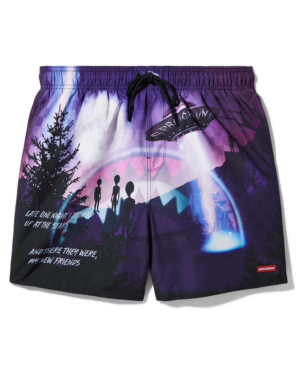 Sprayground αργά μια νύχτα σορτς κολύμβησης 99000